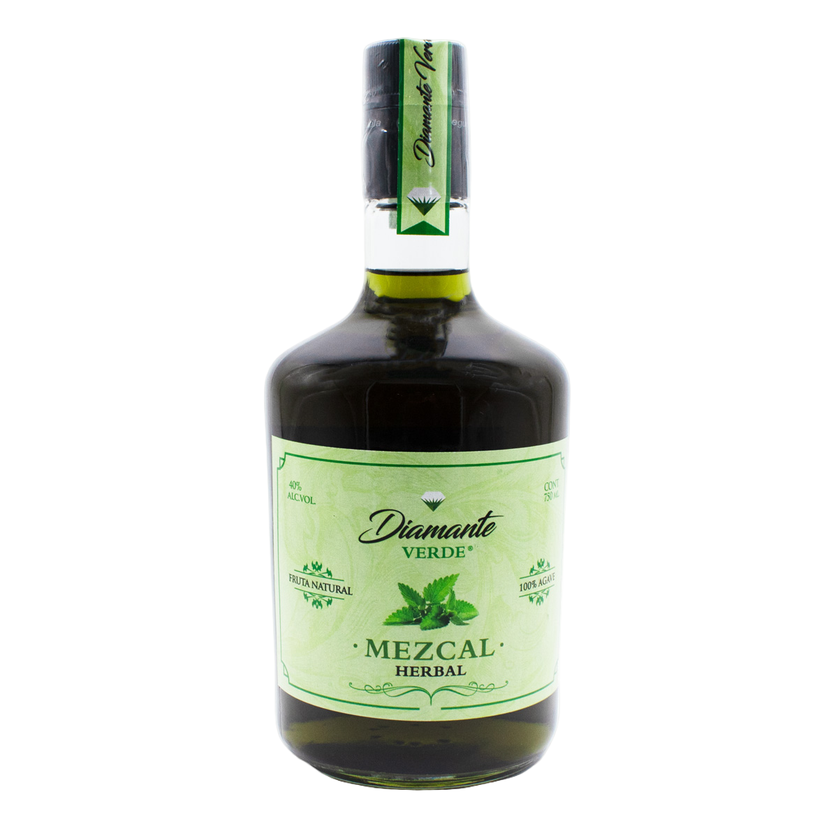 Mezcal Herbal bottle
